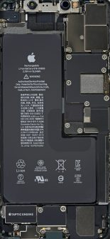 iPhone 11 Pro Max fonds d'écran composants iFixit