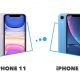 comparatif iPhone 11 versus iPhone XR