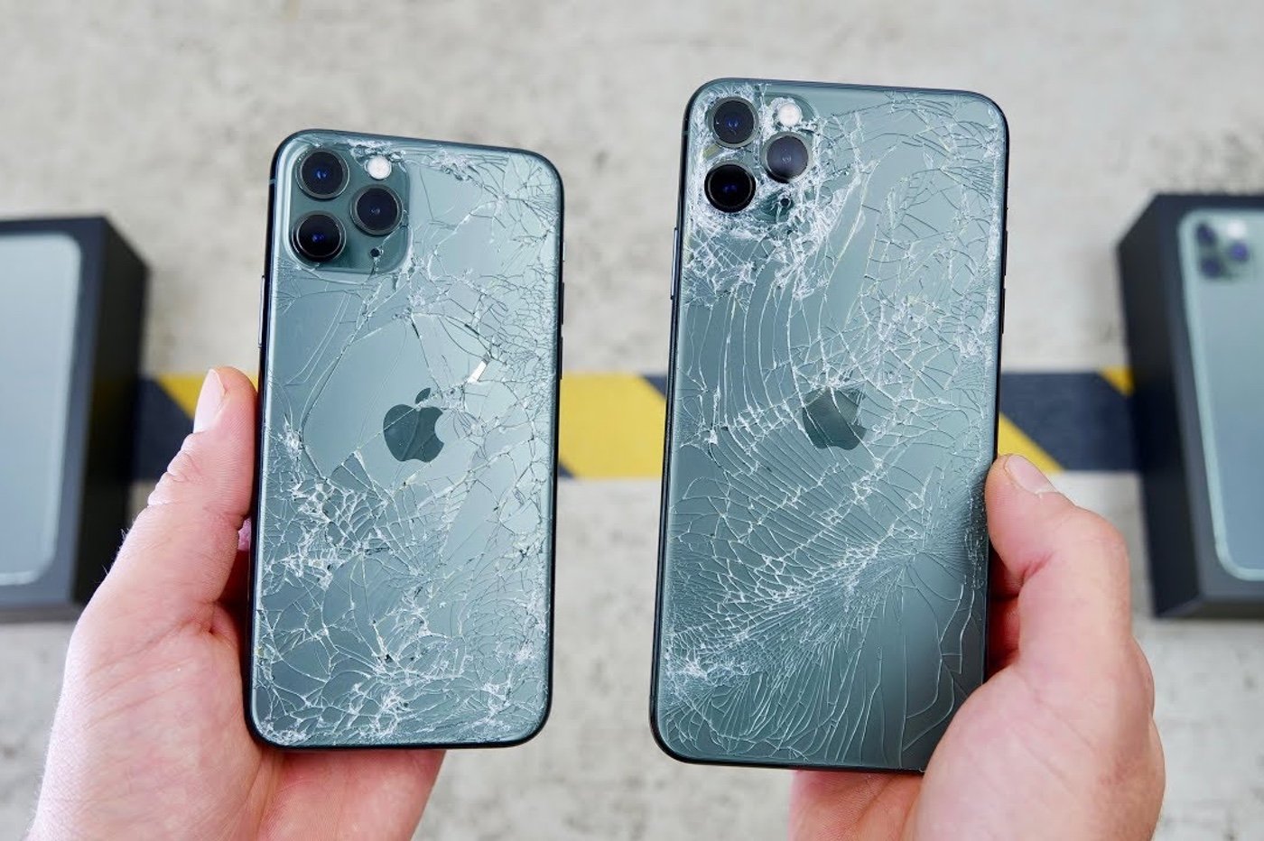 iPhone 11 Pro et 11 Pro Max cassés