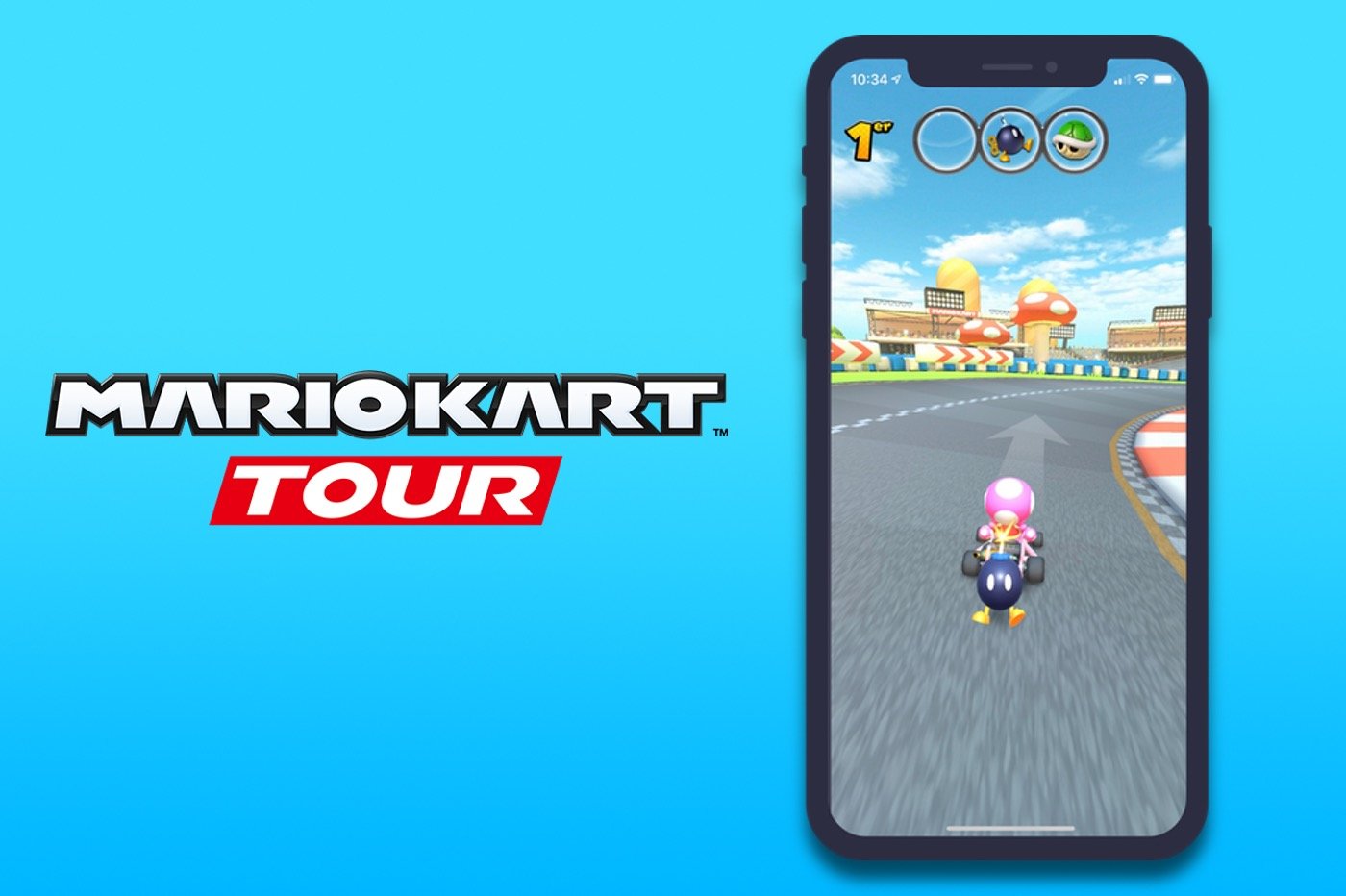 Jeu iOS Mario Kart Tour