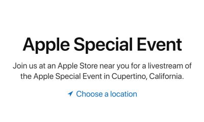 Keynote Apple Store streaming