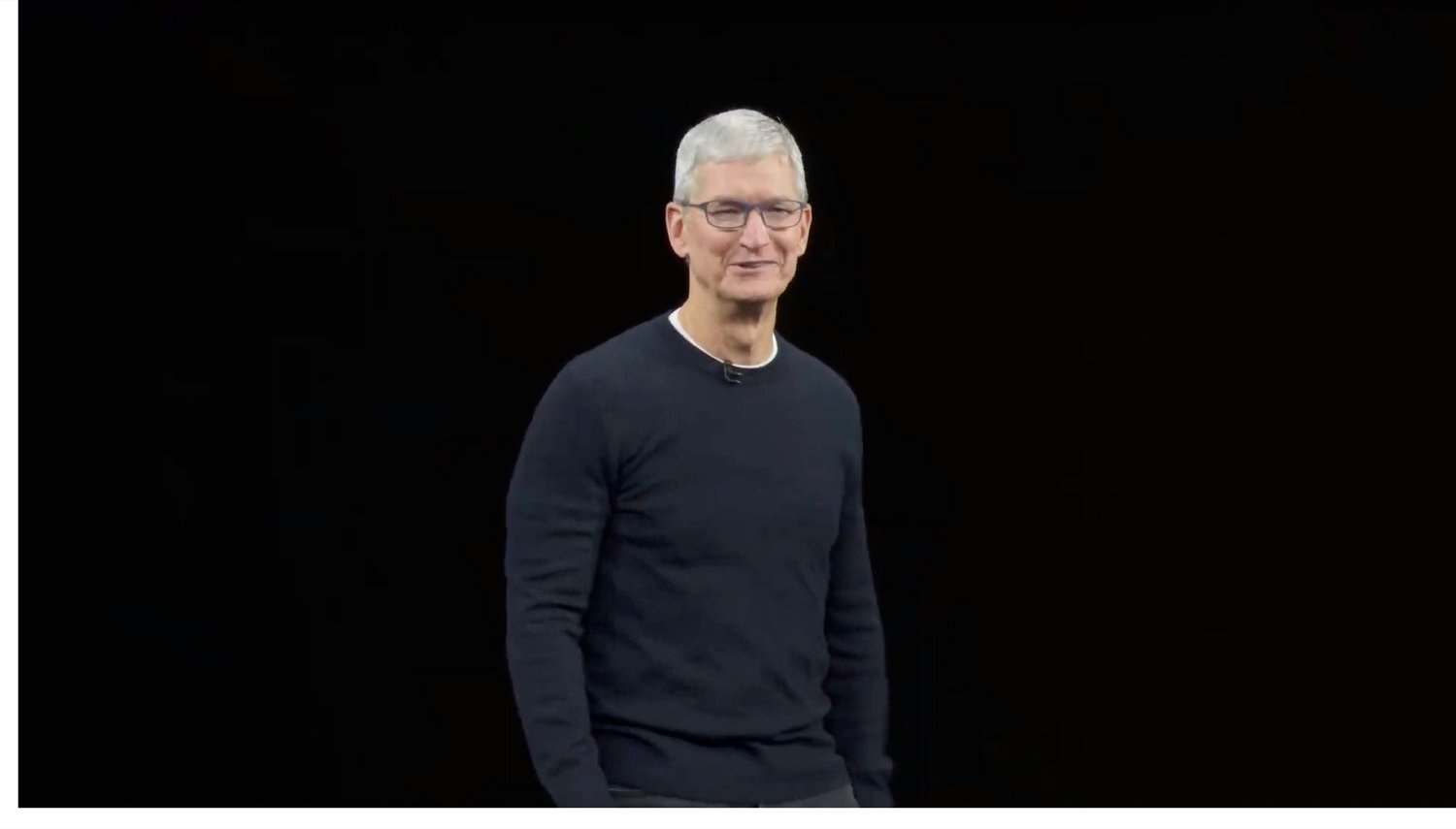 Tim Cook Keynote iPhone 2019