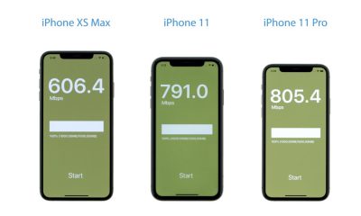 test vitesse Wifi iPhone 11 Pro