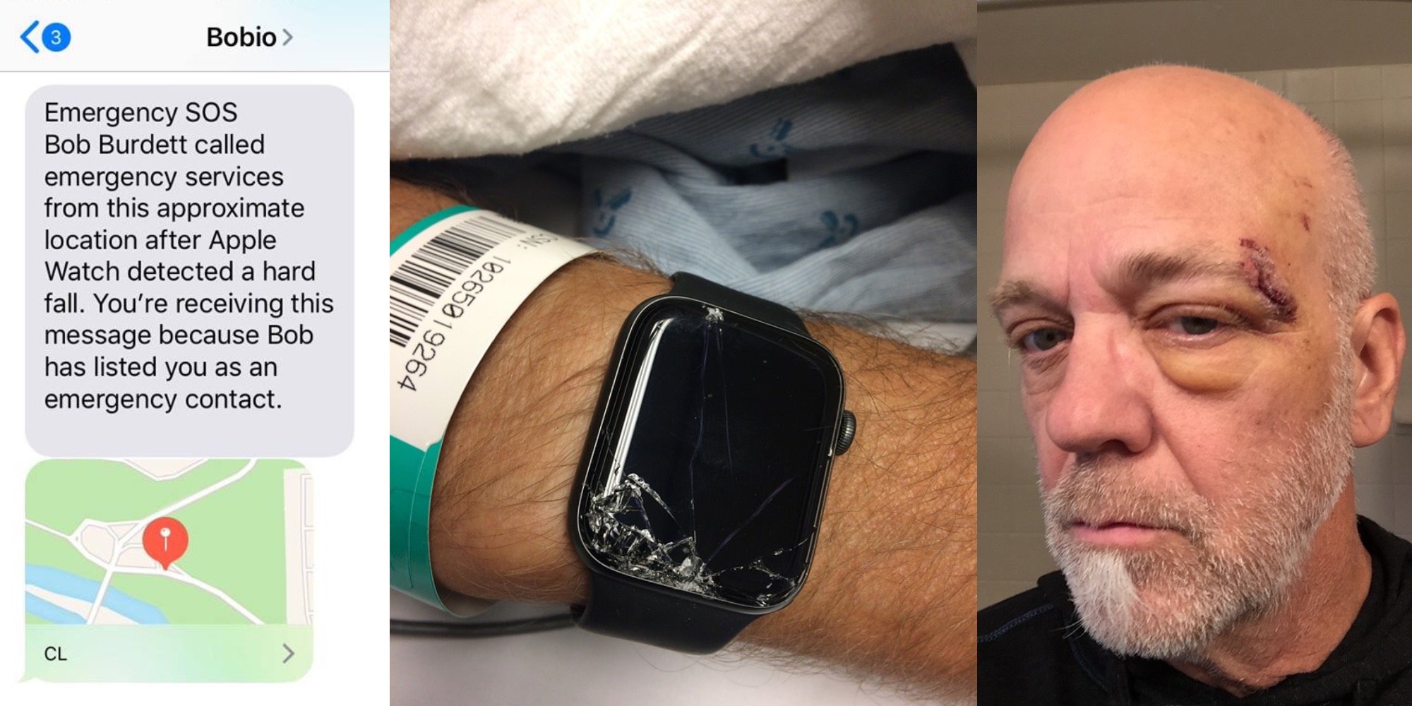 victime accident Apple Watch