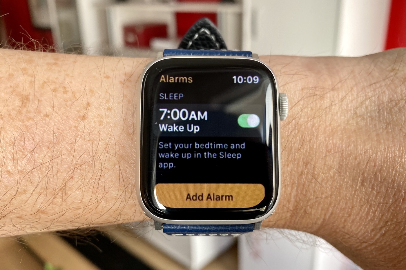 Apple Watch suivi du sommeil