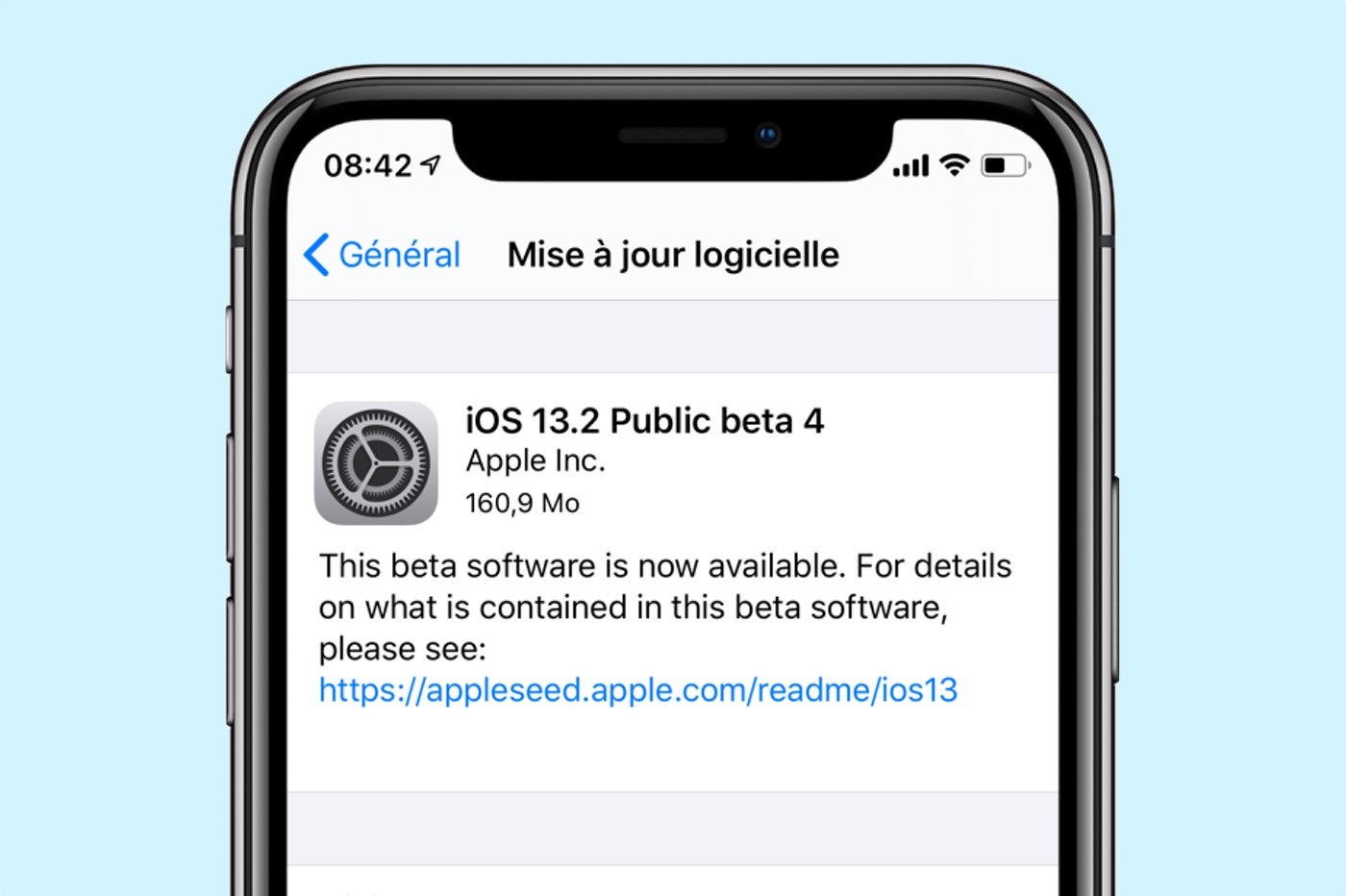 Beta 4 iOS 13.2