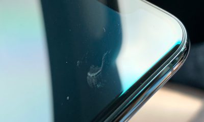 égratignures sur écran d'iPhone 11 Pro