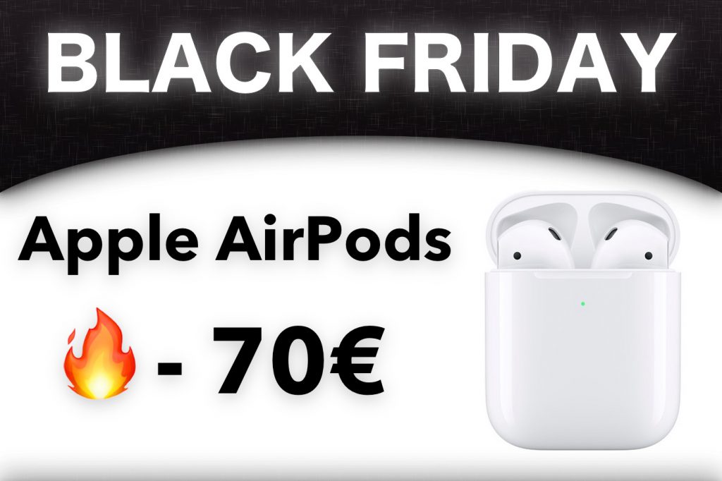 Black Friday : -70 € sur les AirPods d'Apple, il en reste encore