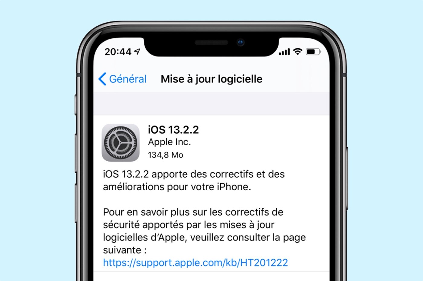 iOS 13.2.2