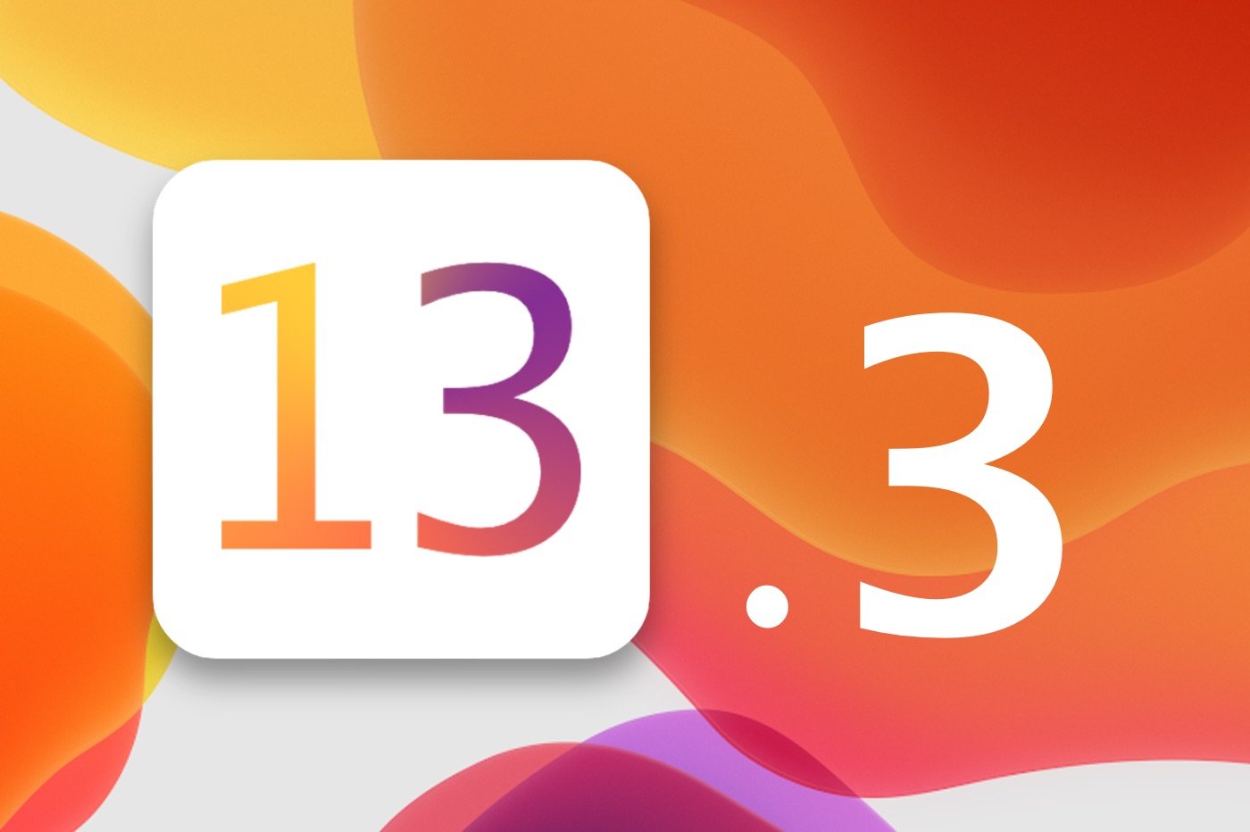 iOS 13.3 bêta version