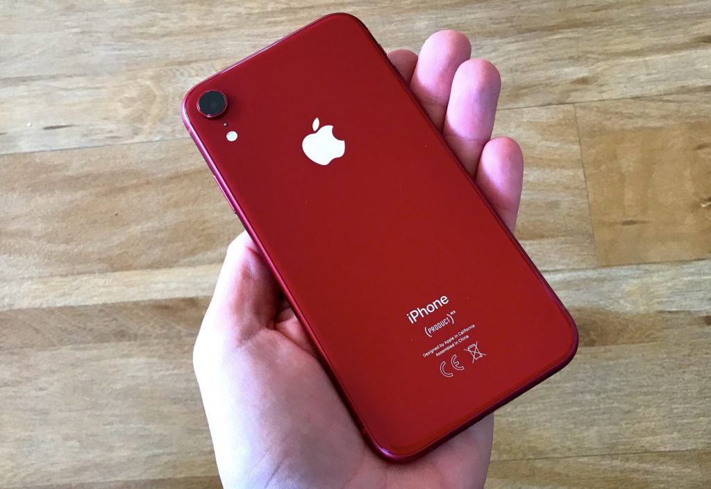 Face arrière iPhone XR