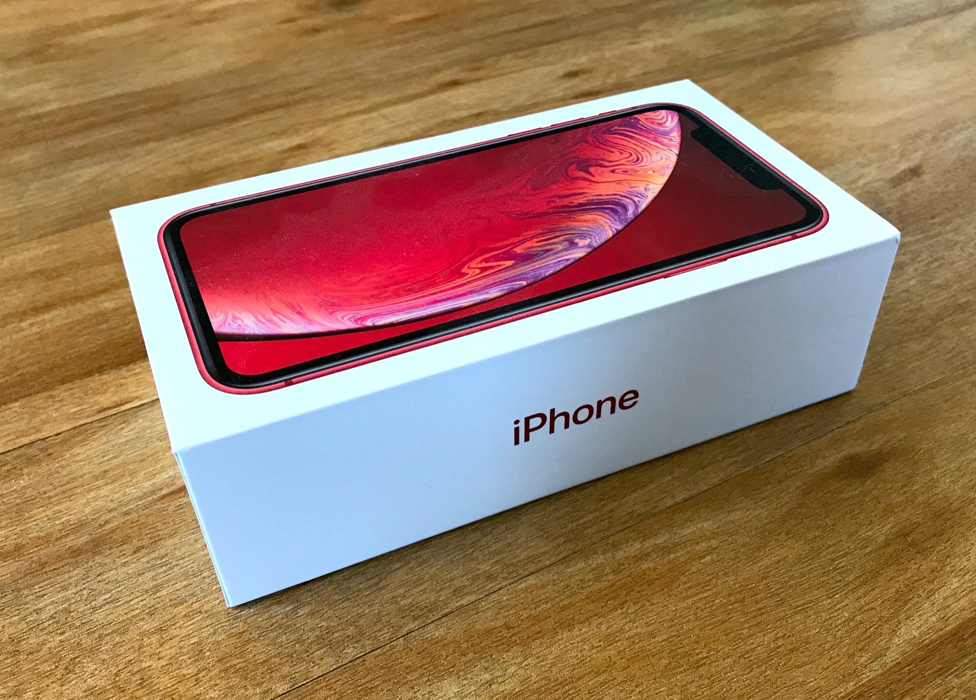 XR iPhone Caja cerrada