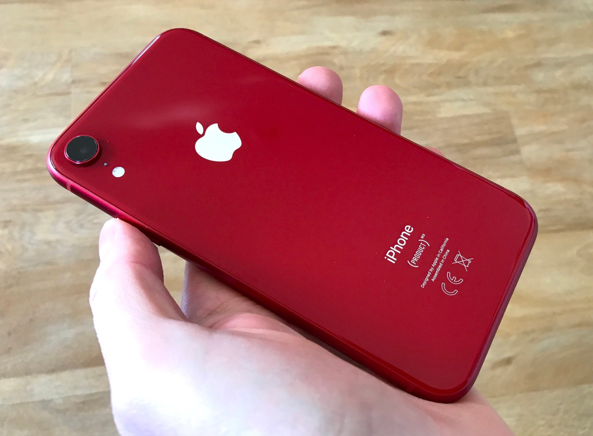 Logo arrière Apple iPhone XR