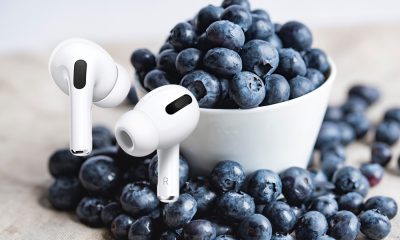 AirPods Pro myrtille