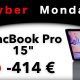 Cyber Monday MacBook Pro 15"