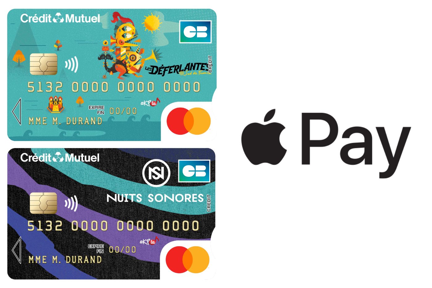 Crédit Mutuel et Apple Pay