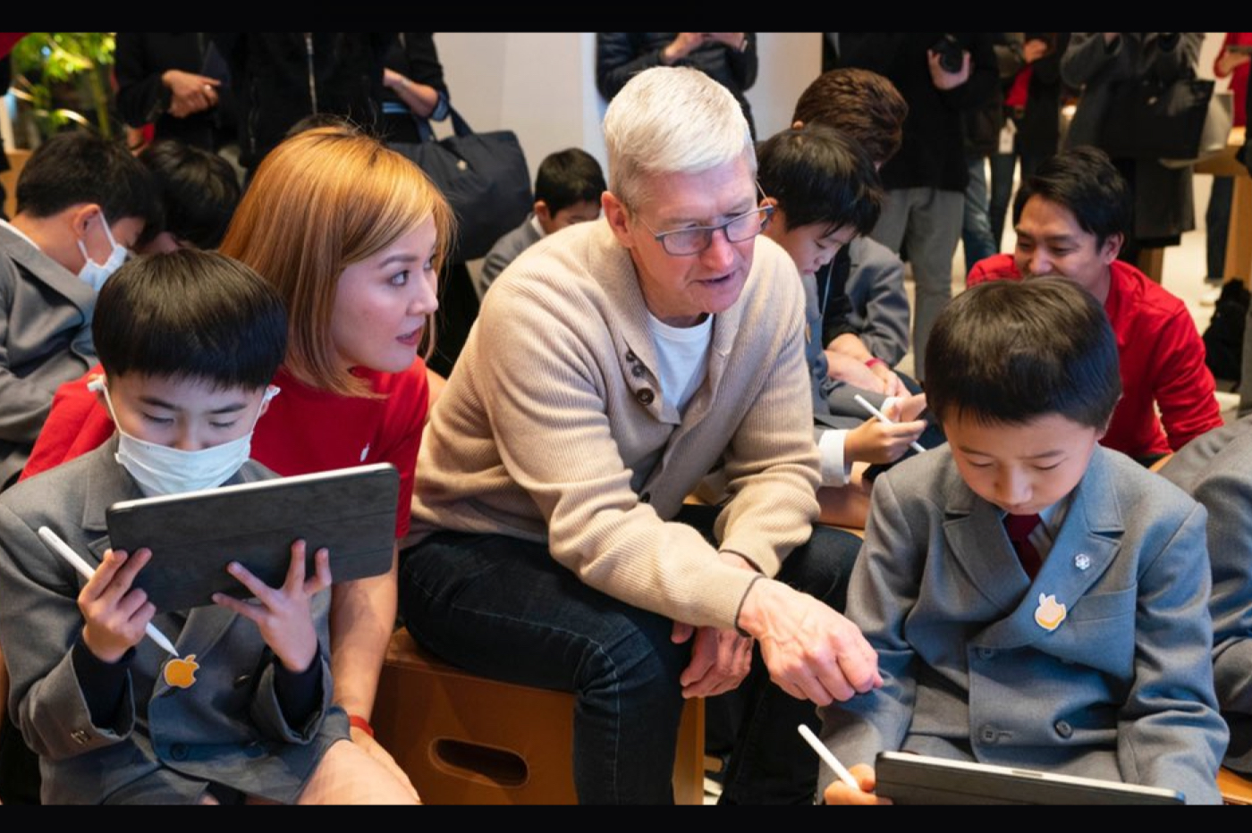 Tim Cook et enfants