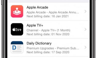 Apple notification abonnement