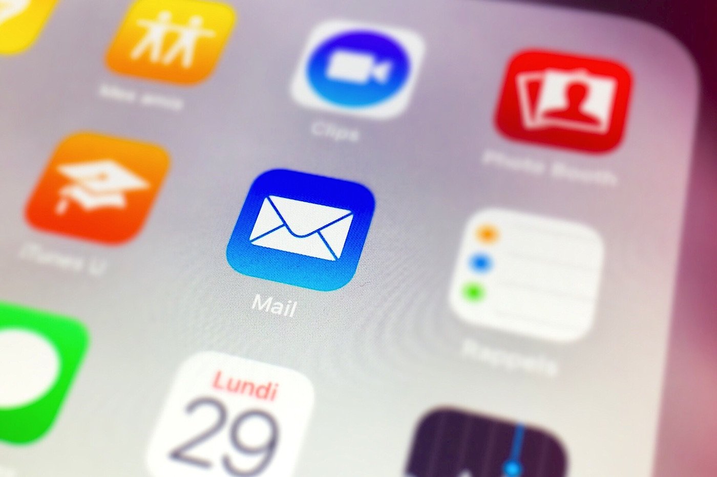 iOS app Mail