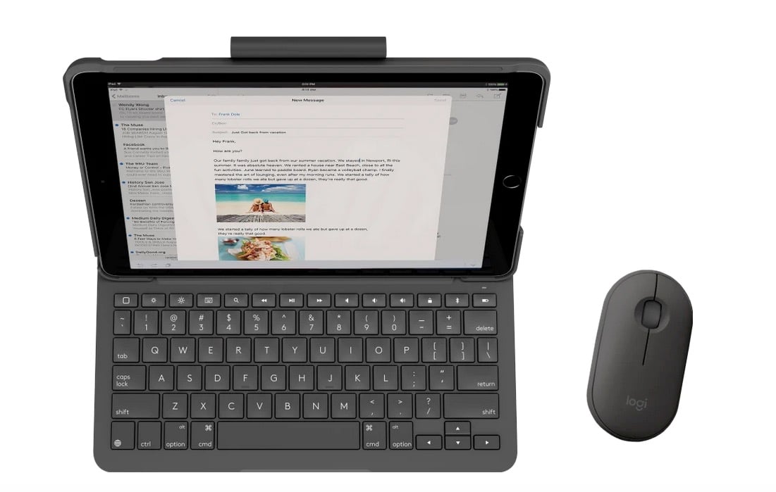 Logitech lance un clavier et une souris compatibles avec l'iPad
