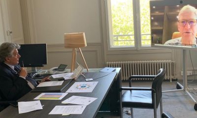 Tim Cook Thierry Breton