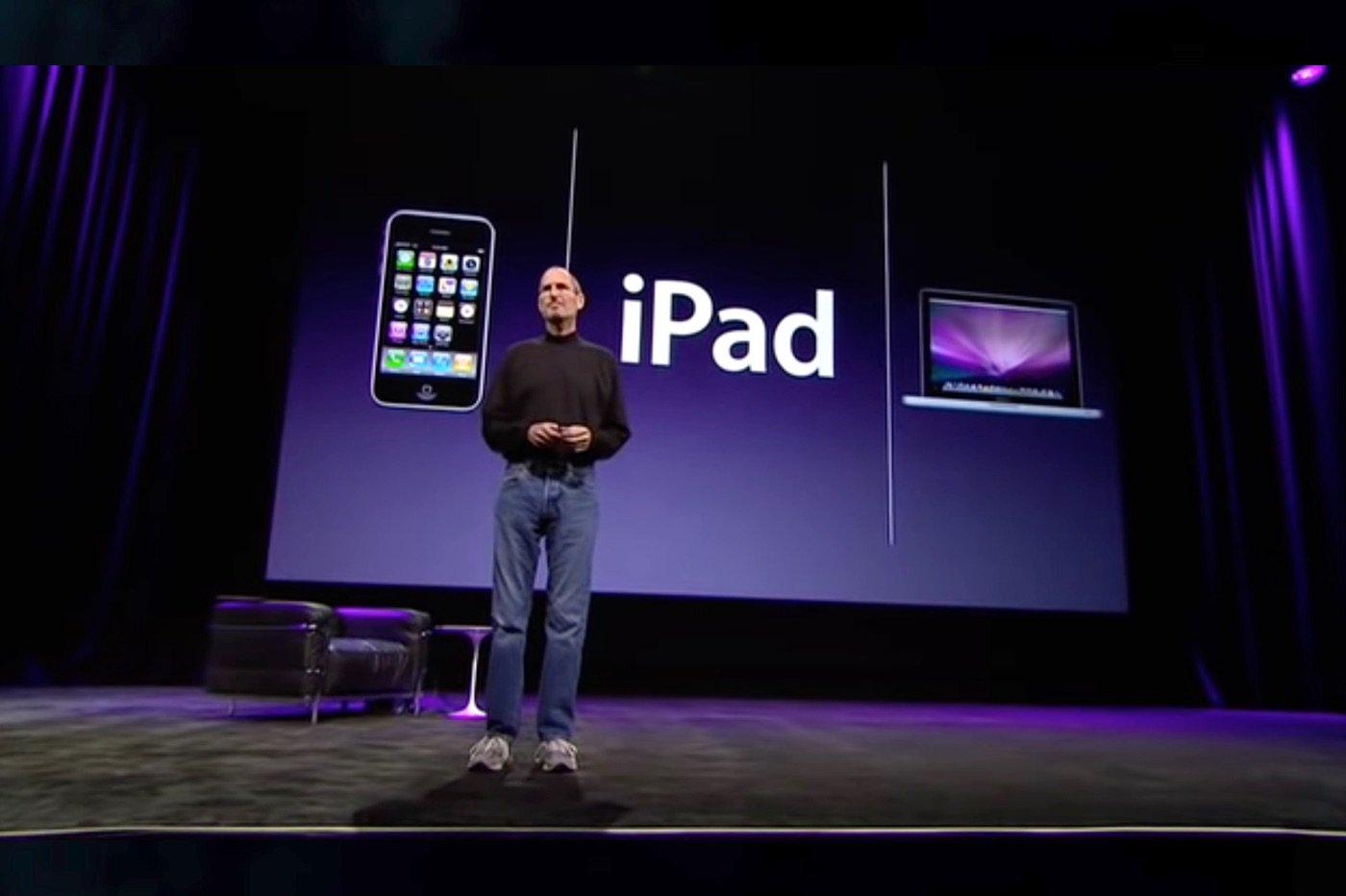 Conférence iPad Steve Jobs