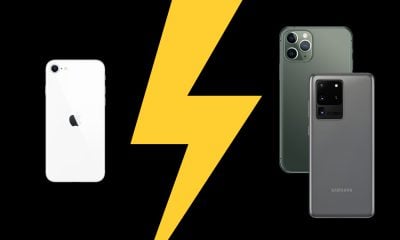 iPhone SE vs 11 Pro Samsung