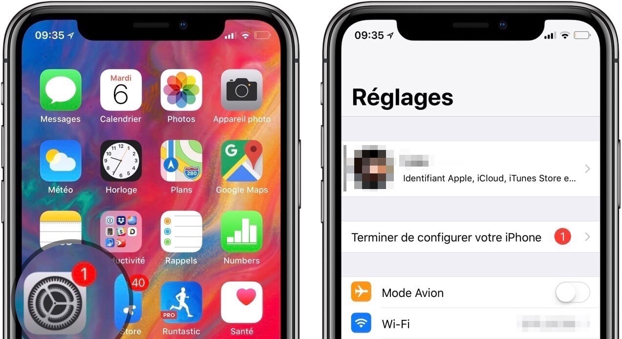 Comment stopper alerte "Terminer configuration"