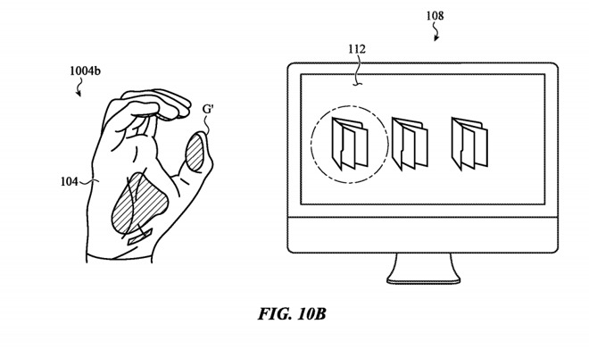 Apple gants intelligents brevet