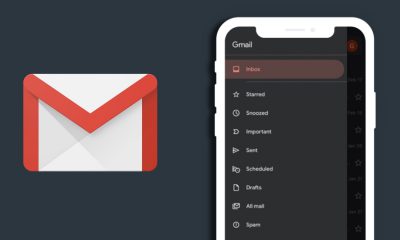 Mode sombre Gmail iOS