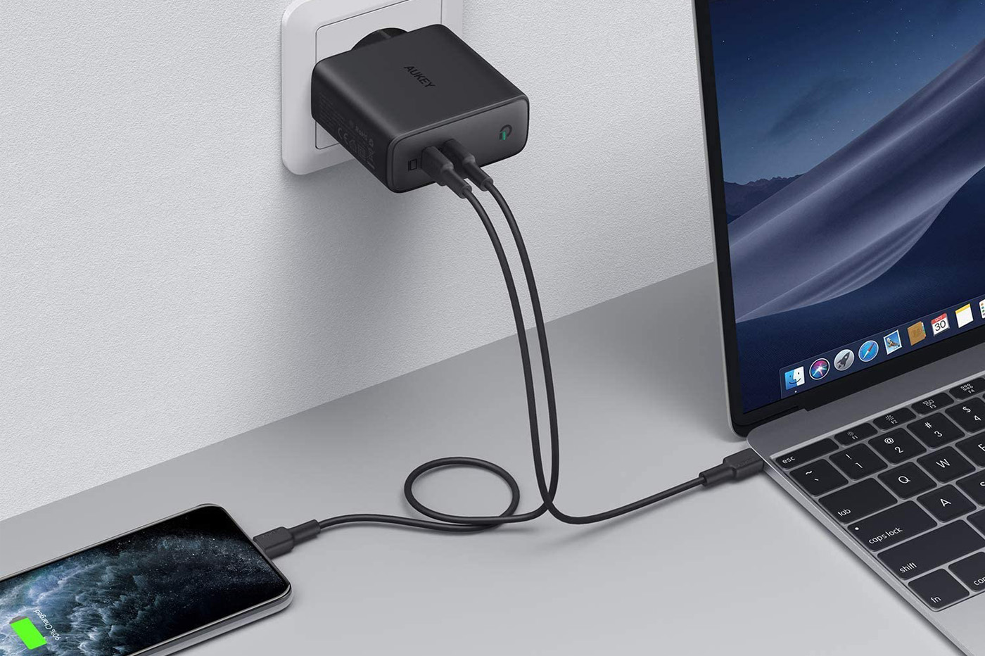 Chargeur Aukey