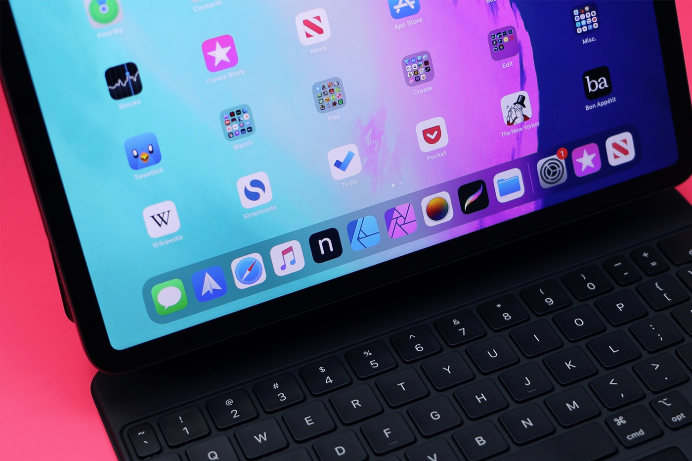 iPad clavier