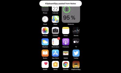 iOS 14 alerte presse-papier