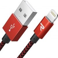 Chargeur iPhone Lightning Rampow rouge