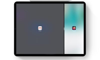 iPad app Gmail et Split View