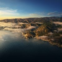 macOS Big Sur fond d'écran soir