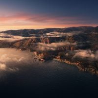 macOS Big Sur fond d'écran levé soleil