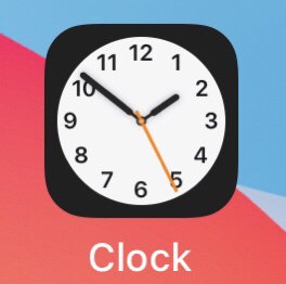 App Horloge iOS 14