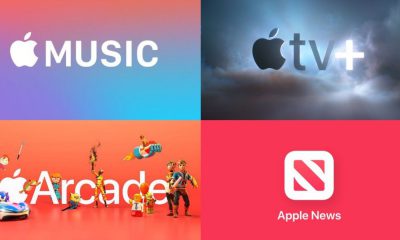 Les services Apple, Apple Music, Arcade, News et TV+