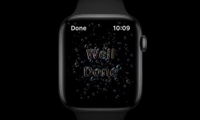 watchOS 7 suivi lavage mains
