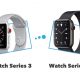 Comparatif Apple Watch Series 3 vs Apple Watch Series 5