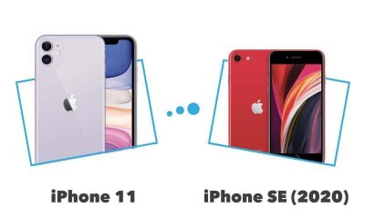 Comparatif iPhone SE (2020) vs iPhone 11