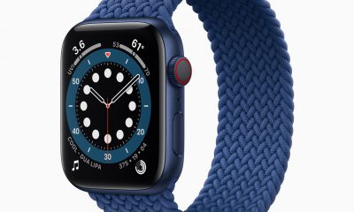 Apple Watch Series 6 bleue
