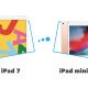 iPad mini vs iPad comparatif et différences