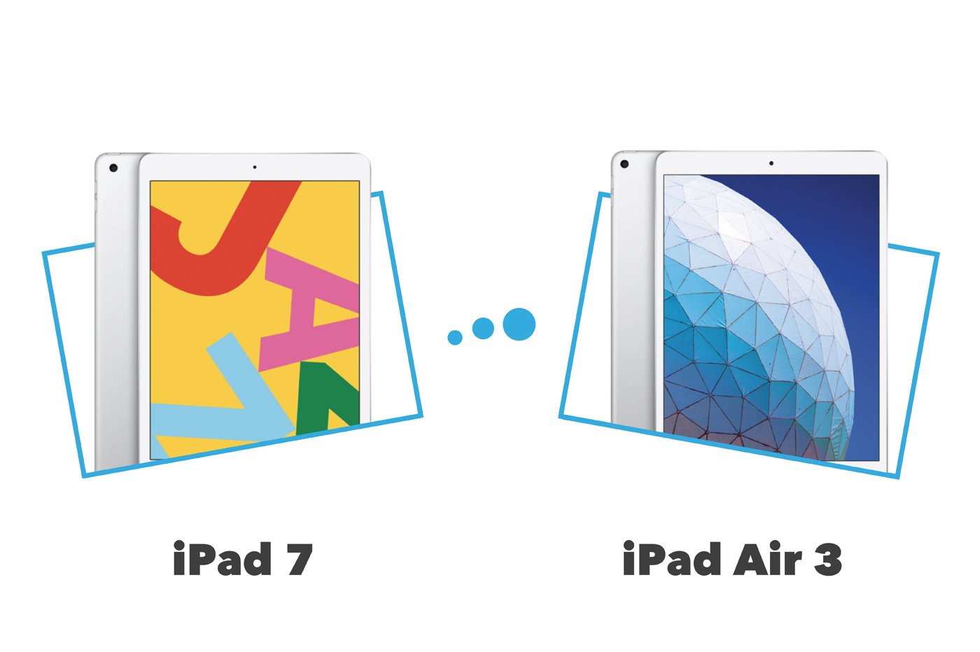 iPad Air 3 vs iPad 7 : comparatif et différences