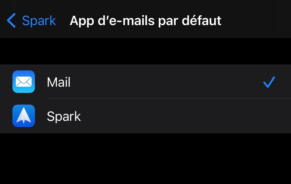 How to change default mail client