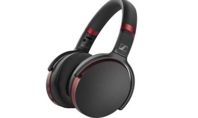 casque circum-aural Sennheiser hd 458bt avec Bluetooth noir et rouge