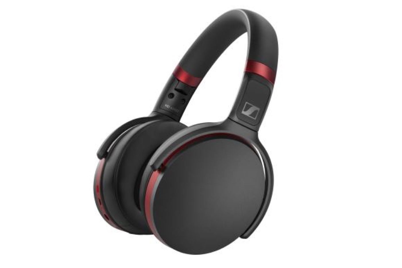 casque circum-aural Sennheiser hd 458bt avec Bluetooth noir et rouge