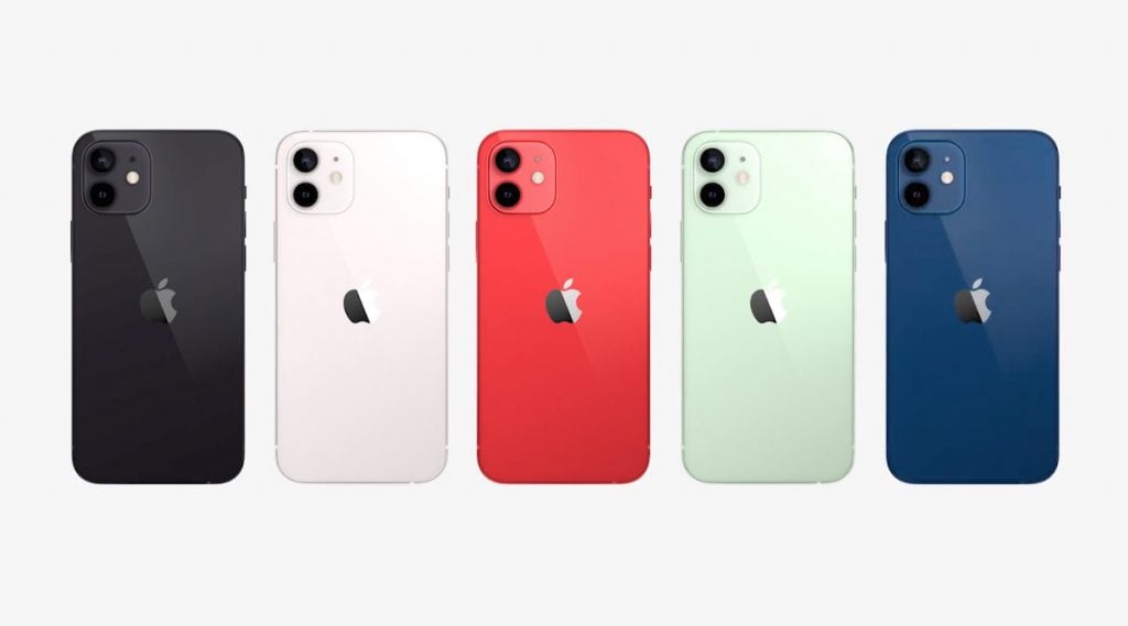 iPhone 12 coloris