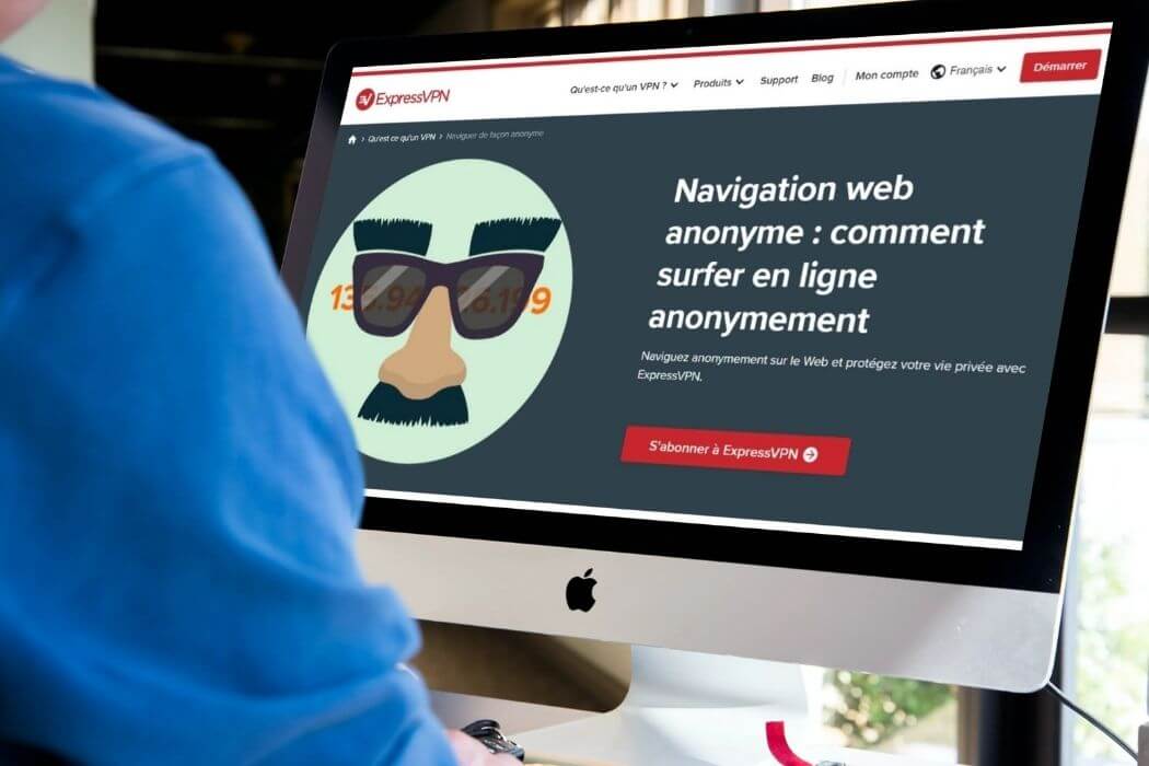 Naviguer anonymement ExpressVPN